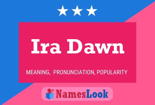 Ira Dawn 名字海报