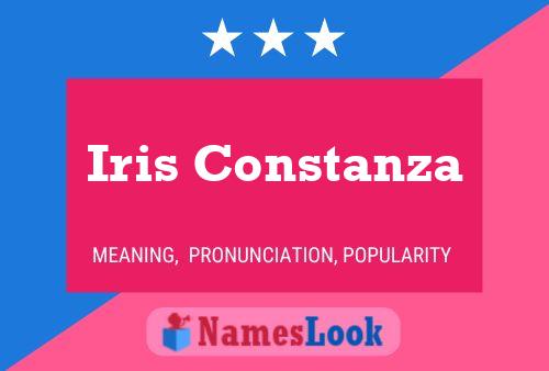 Iris Constanza 名字海报