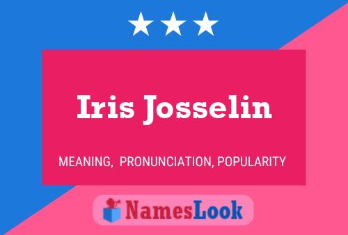 Iris Josselin 名字海报