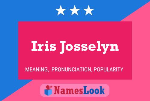 Iris Josselyn 名字海报