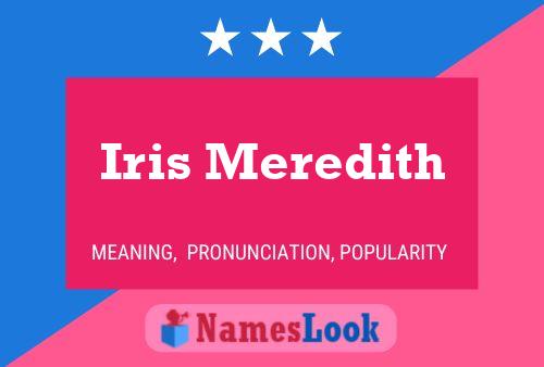 Iris Meredith 名字海报