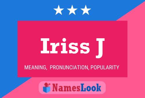 Iriss J 名字海报