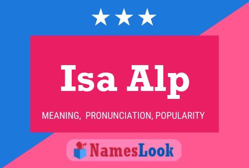 Isa Alp 名字海报