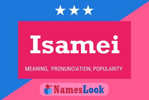 Isamei 名字海报