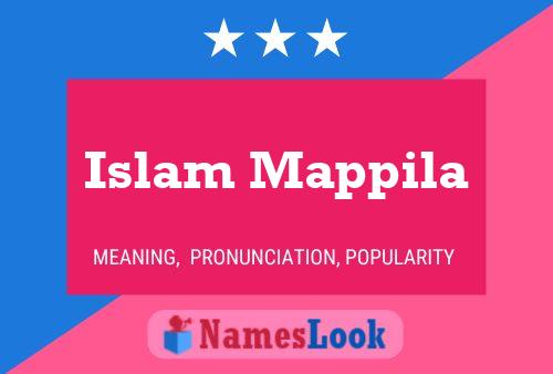 Islam Mappila 名字海报