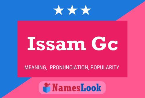 Issam Gc 名字海报