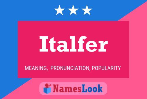 Italfer 名字海报