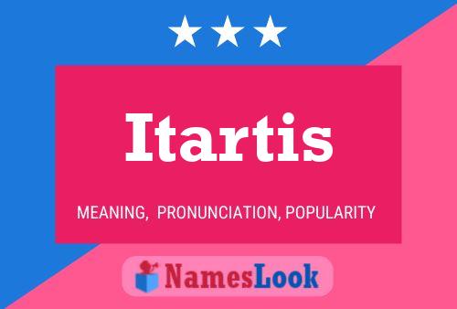 Itartis 名字海报