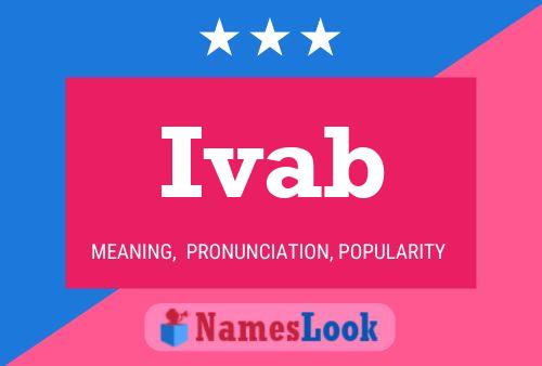 Ivab 名字海报