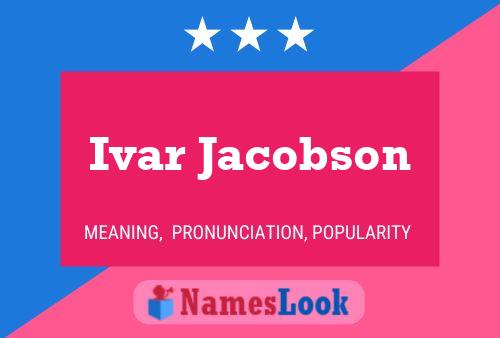 Ivar Jacobson 名字海报