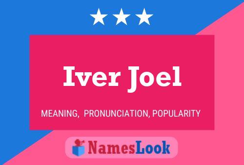 Iver Joel 名字海报