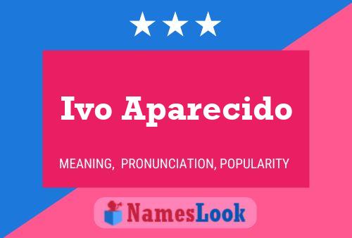 Ivo Aparecido 名字海报