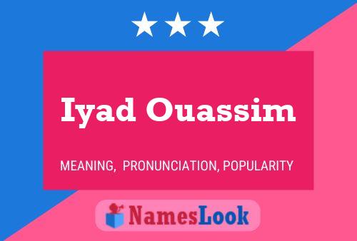 Iyad Ouassim 名字海报