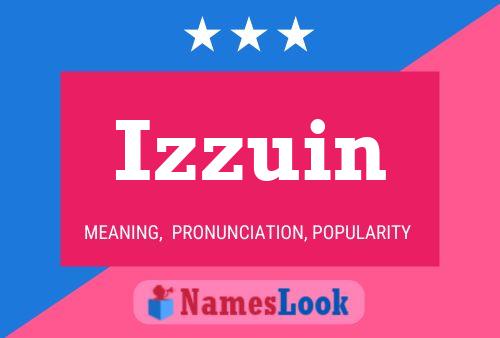 Izzuin 名字海报