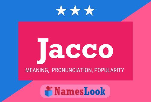 Jacco 名字海报