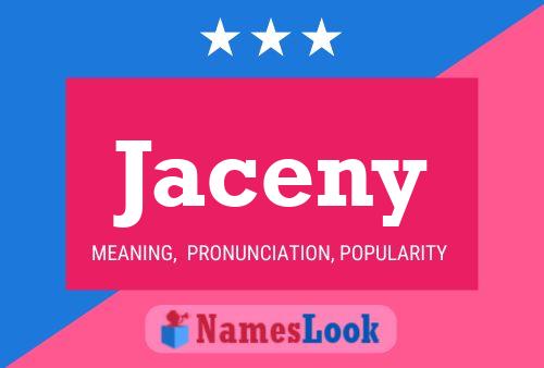 Jaceny 名字海报