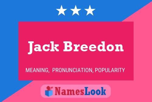 Jack Breedon 名字海报