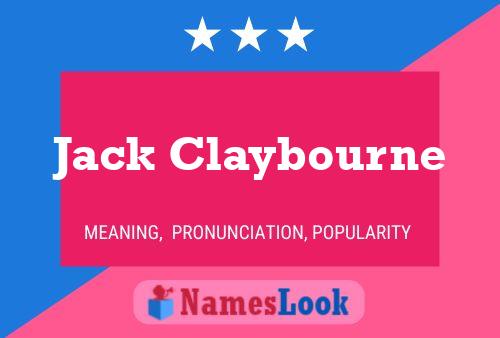 Jack Claybourne 名字海报