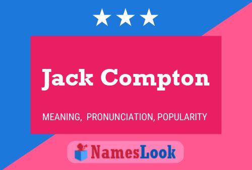 Jack Compton 名字海报