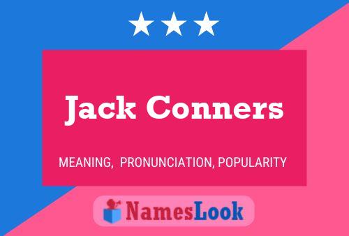 Jack Conners 名字海报