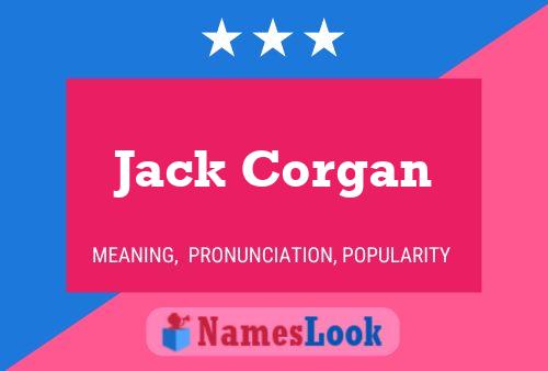 Jack Corgan 名字海报