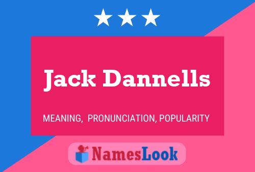 Jack Dannells 名字海报