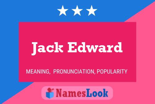 Jack Edward 名字海报