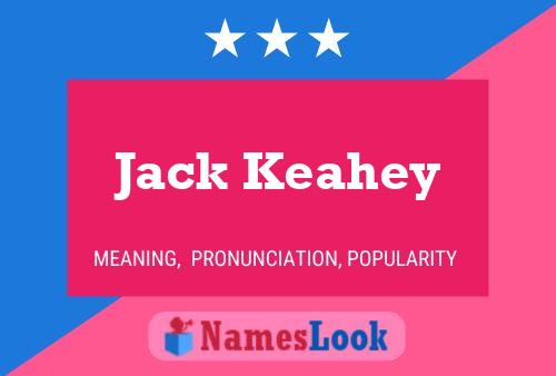 Jack Keahey 名字海报