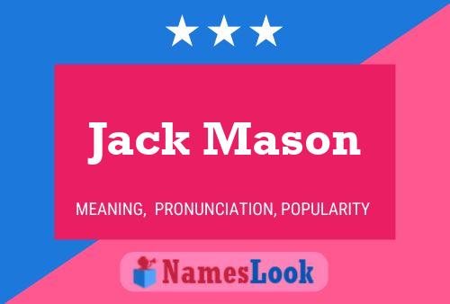 Jack Mason 名字海报