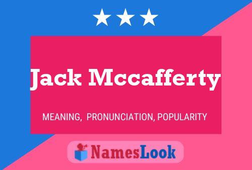 Jack Mccafferty 名字海报