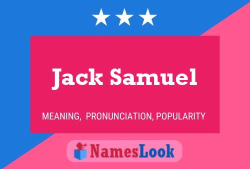 Jack Samuel 名字海报