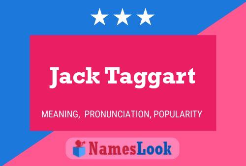 Jack Taggart 名字海报