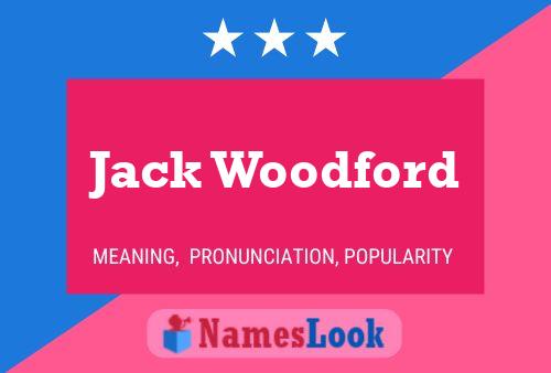 Jack Woodford 名字海报