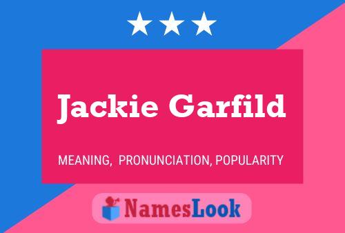 Jackie Garfild 名字海报