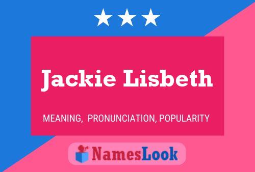 Jackie Lisbeth 名字海报