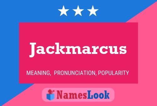 Jackmarcus 名字海报