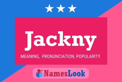 Jackny 名字海报