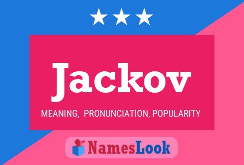 Jackov 名字海报