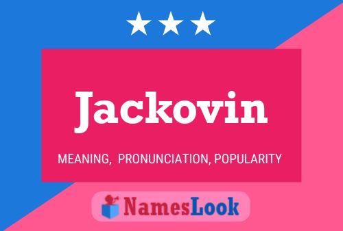 Jackovin 名字海报