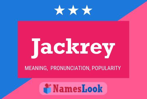 Jackrey 名字海报