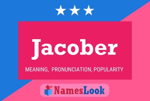 Jacober 名字海报