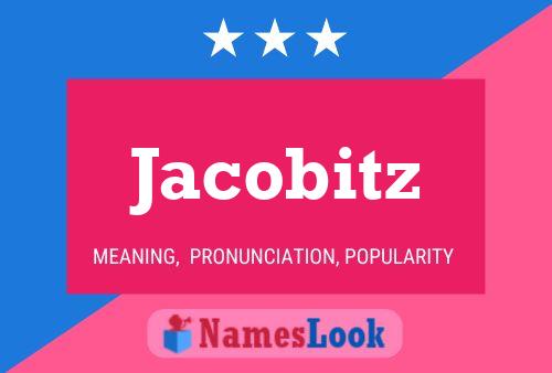 Jacobitz 名字海报