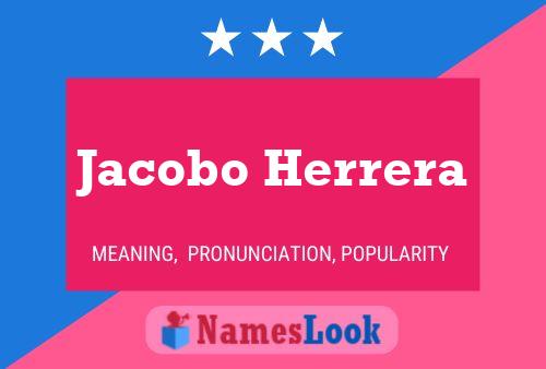 Jacobo Herrera 名字海报