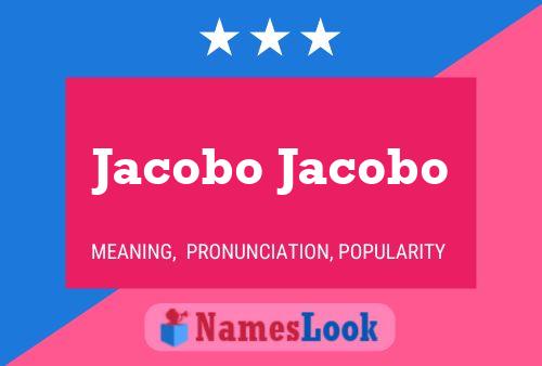 Jacobo Jacobo 名字海报