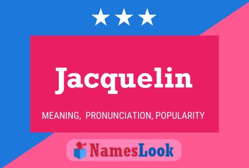 Jacquelin 名字海报