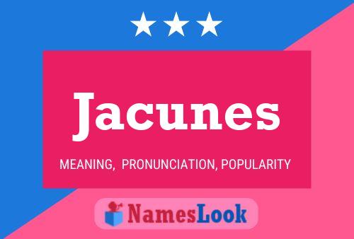 Jacunes 名字海报