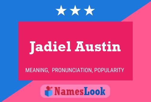 Jadiel Austin 名字海报