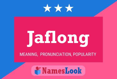 Jaflong 名字海报