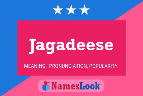 Jagadeese 名字海报