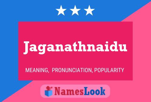 Jaganathnaidu 名字海报